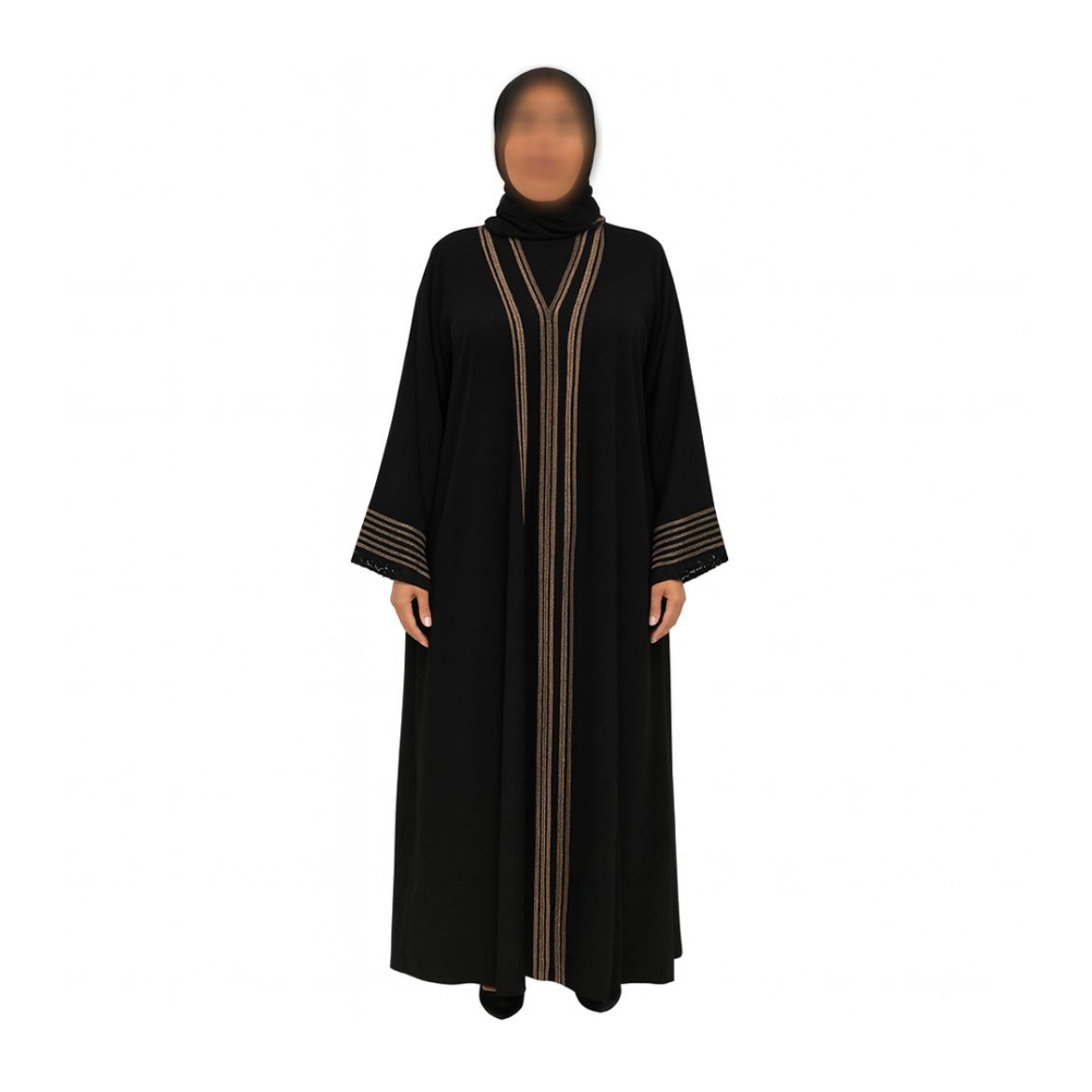 Picture of عبايه اورليه استراس 1581
