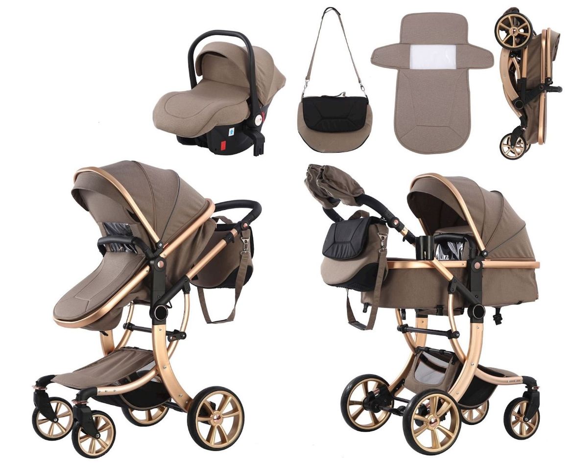 Picture of مجموعة عربة أطفال Kidilo طراز G600+C