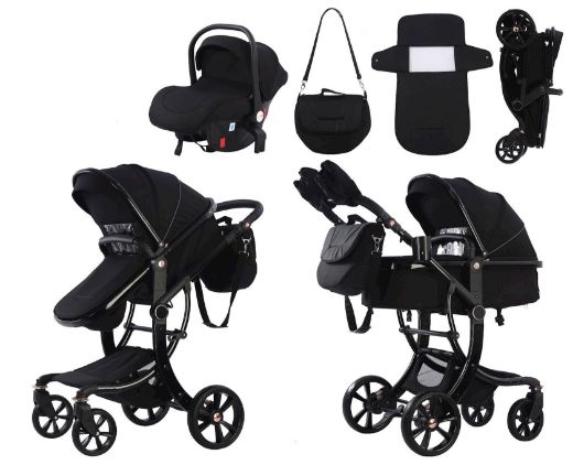 Picture of مجموعة عربة أطفال Kidilo طراز G600+C